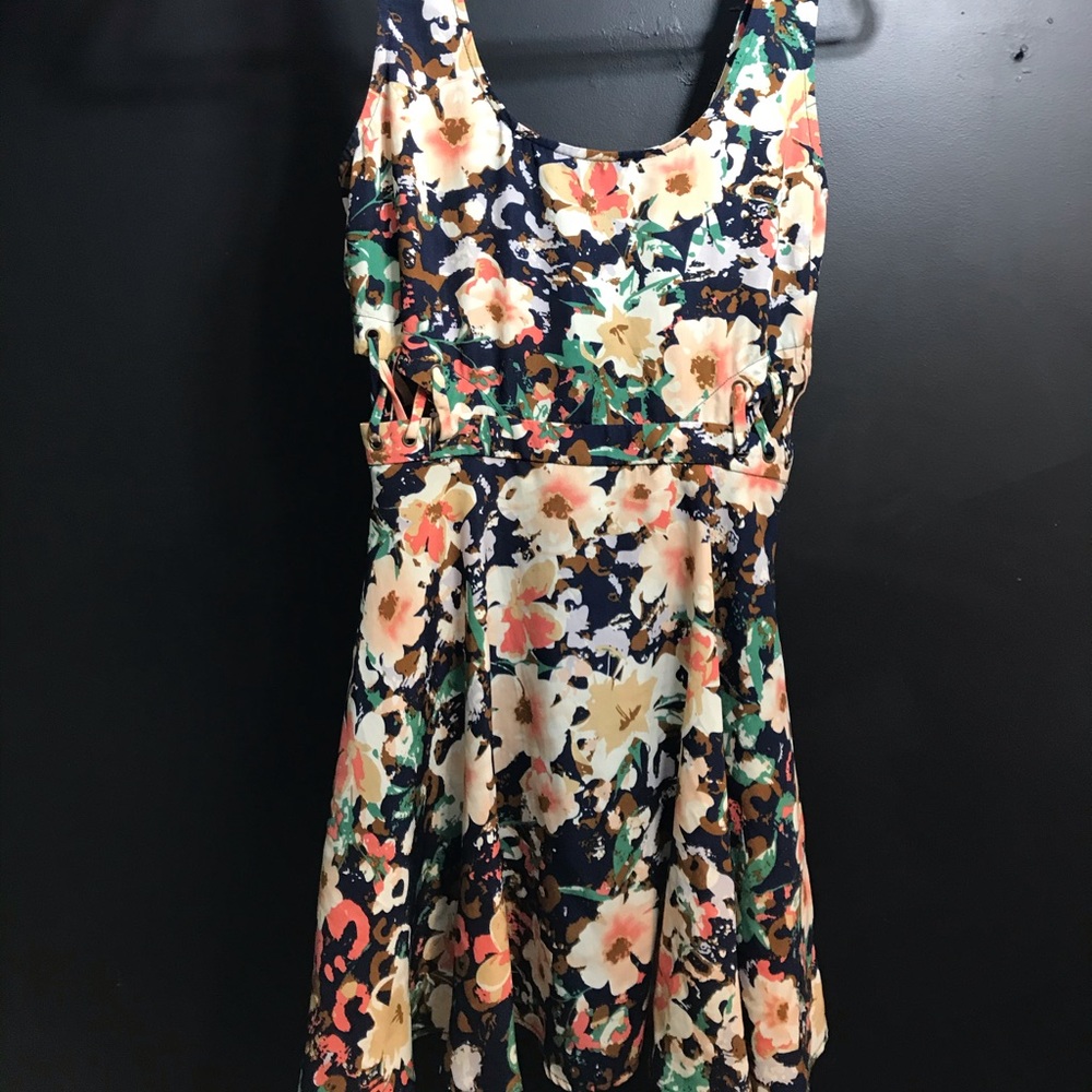 Thick strap summer dress
